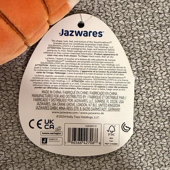 NWT! 5” Piglet with cookie Squishmallow disney squishmallows plush stuffed toys - Picture 7 of 8